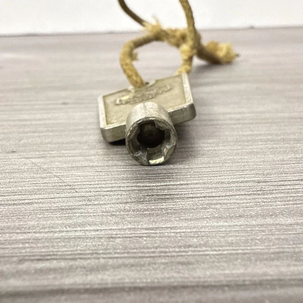 Vintage National Cabinet Lock‎ Freezer Key 4 Point Freezer Types